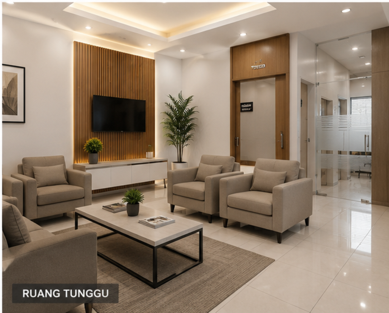 interior ruang tunggu